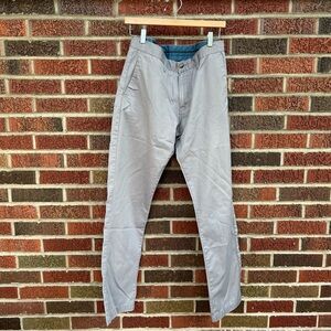 Volcom Tan Taupe Chino Khaki Flat Front Pants